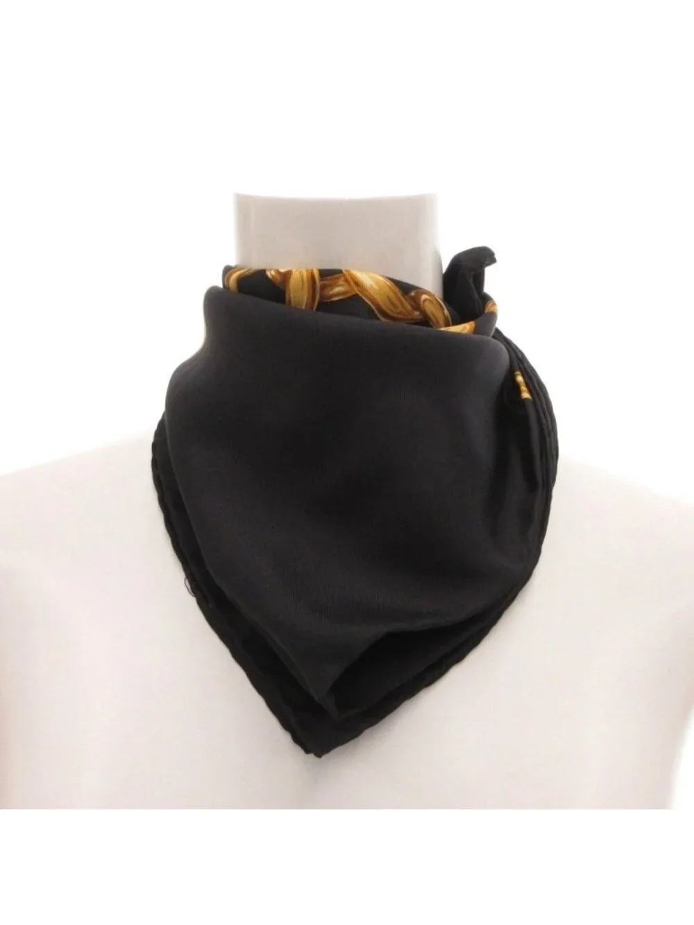 CHANEL name scarf
